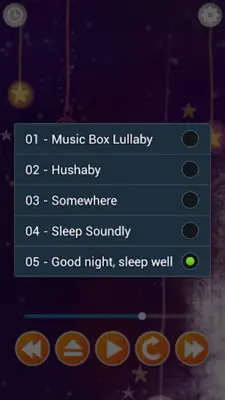 Lullaby Relax And Sleep android App screenshot 4